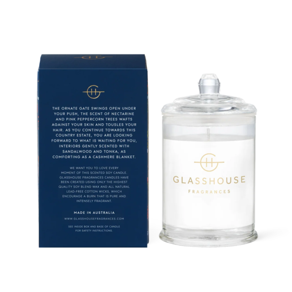 Glasshouse Fragrances Candle 380g - Country Couture - Image 3