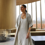 Pokoloko Robe - Striped Crinkle - Image 2