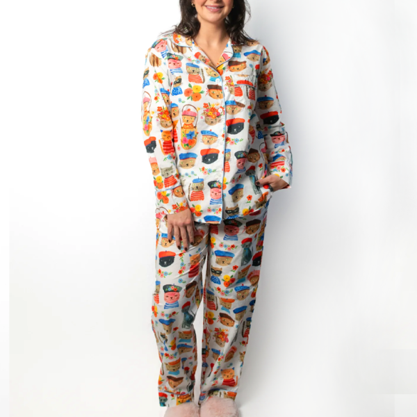 Bon|Artis Pajamas Set - Oh La La Cats Meow - Image 2