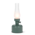 Abbott LED Lamp Lantern with Chimney - Green Frost