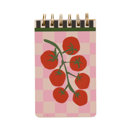 DesignWorks Ink Twin Wire Notepad - A Dopo Tomato