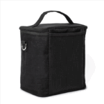 SoYoung Lunch Poche - Black Linen - Image 5