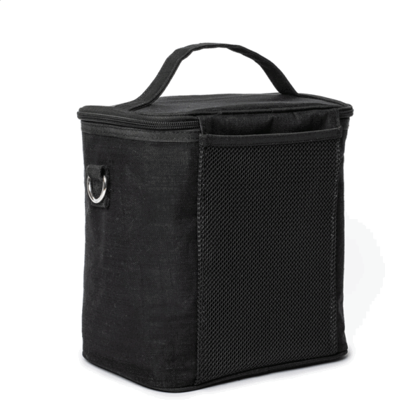 SoYoung Lunch Poche - Black Linen - Image 5