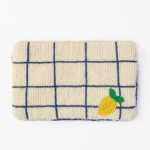 Ink&Alloy Leila Seed Bead Clutch With Strap - Lemons - Image 3