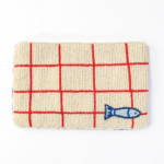 Ink&Alloy Leila Seed Bead Clutch With Strap - Sardines - Image 3