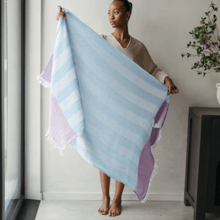 Pokoloko Towel Boardwalk - Blue Lilac