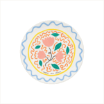 Costa Nova Summer Bliss Dinner Plate - Tulip