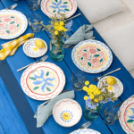 Costa Nova Summer Bliss Dinner Plate - Tulip - Image 3