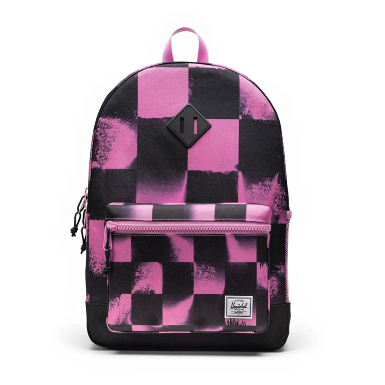 Herschel Supply Co. Heritage Backpack Youth - Stencil Checker Opera Mauve