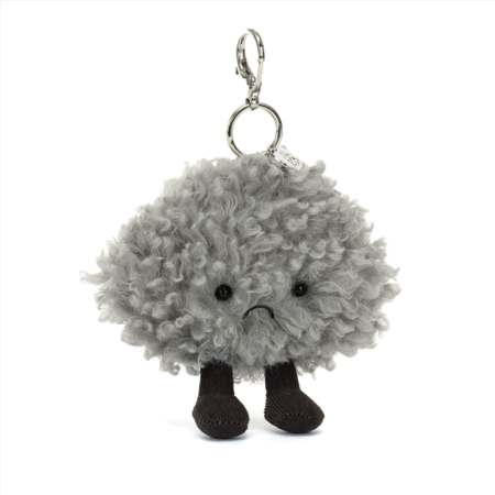Jellycat Bag Charm - Amuseables Storm Cloud