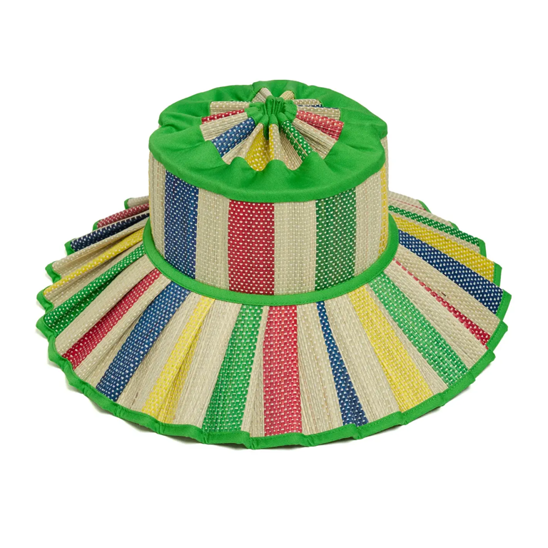 Lorna Murray Luxe Capri Hat - Sun Bathe Lawn Medium Maxi