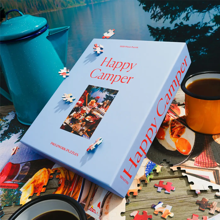 Piecework Puzzles - Happy Camper