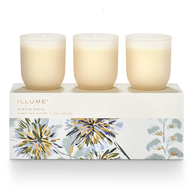 Illume Candle Trio Gift Set - Winter White