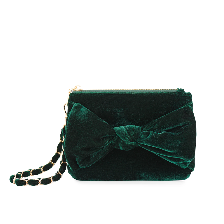 Shiraleah Wristlet - Bea Bow Emerald Green