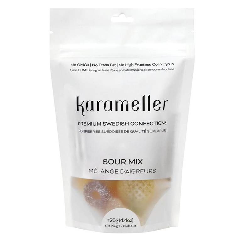 Karameller Swedish Candy Pouch 125g - Sour Mix