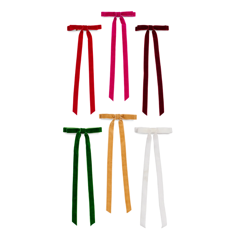 Shiraleah Decorative Bows Set of 6 - Multi Coloured - Image 3