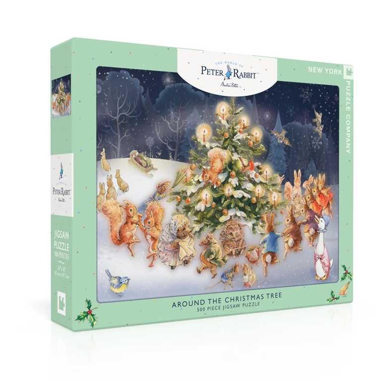New York Puzzle Company - PETER RABBIT | Around the Christmas Tree