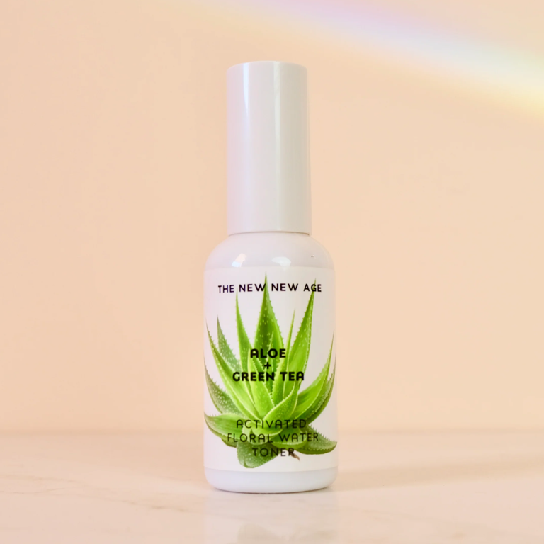 The New New Age Aloe and Green Tea Activated Floral Water Toner