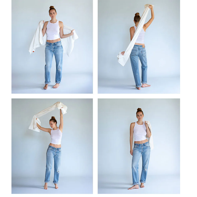 Typical Bath Towel - Classic Workshop White - Image 2