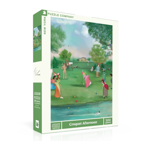 New York Puzzle Company - TUG RICE | Croquet Afternoon