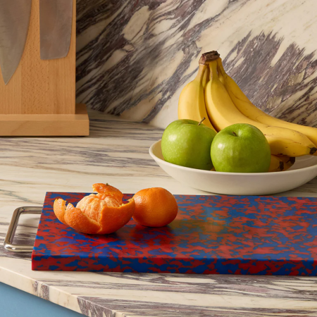 Fredericks and Mae Cutting Board Large - Red/Blue
