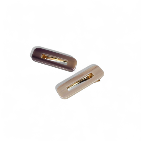 HoneyLux Duo Barrette Set of 2 - Mulberry