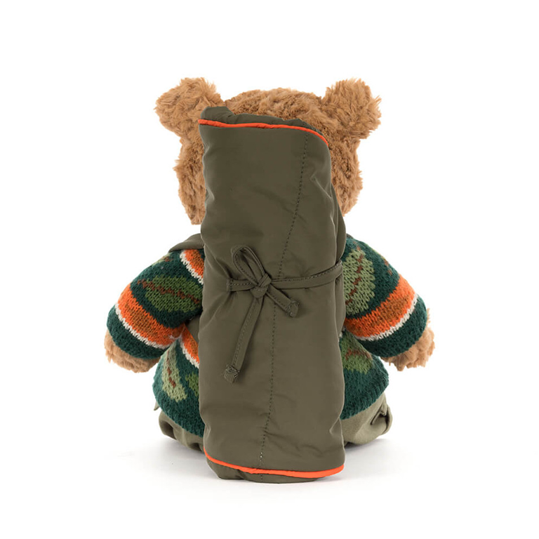Jellycat Bartholomew Bear - Hiking Outfit - Image 4