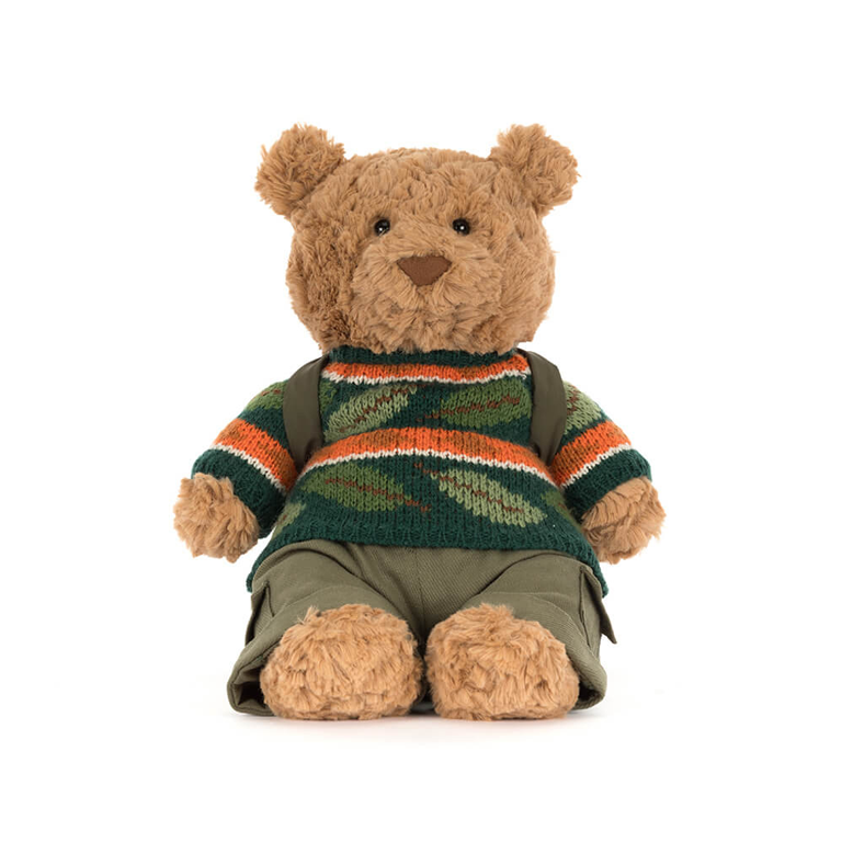 Jellycat Bartholomew Bear - Hiking Outfit - Image 2