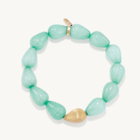 Dean Davidson Samui Beaded Bracelet - Banyan Jade Green