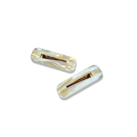 HoneyLux Duo Barrette Set - Blonde