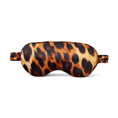 Honeylux Silk Eye Mask - Leopard
