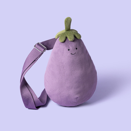 Jellycat Bum Bag - Amuseables Eggplant