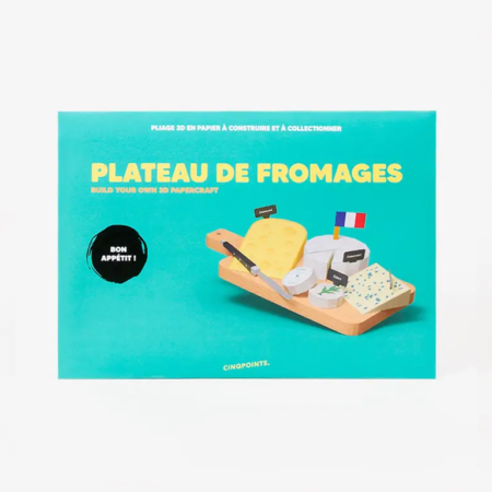 Cinqpoints 3D Paperfood - Cheese Board