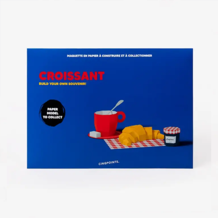 Cinqpoints 3D Paperfood - Croissant