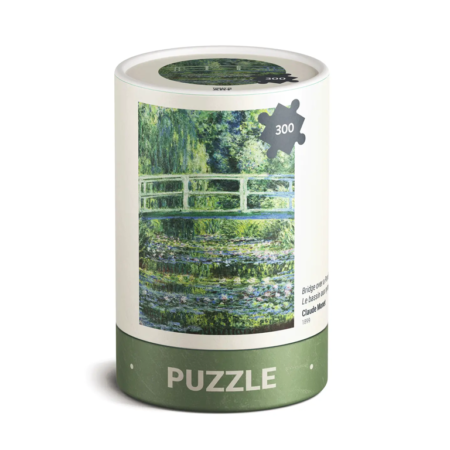 Today Is Art Day Puzzle - CLAUDE MONET | Bridge Over A Pond Of Water Lilies