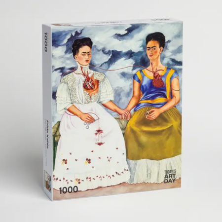 Today Is Art Day Puzzle - FRIDA KAHLO | Two Fridas