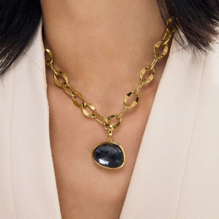 Dean Davidson Cala Collar Necklace - Iridescent Hematite
