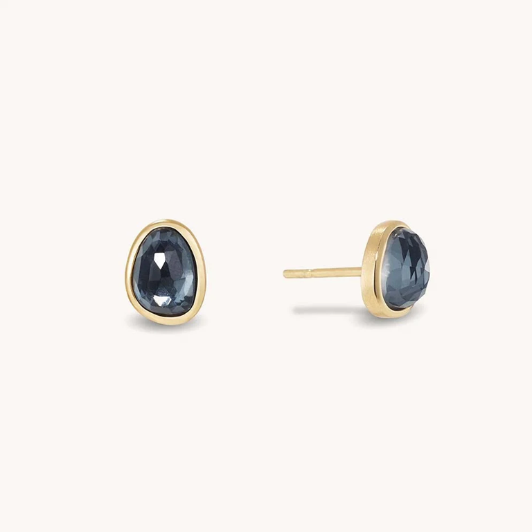 Dean Davidson Cala Stud Earrings - Iridescent Hematite - Image 2