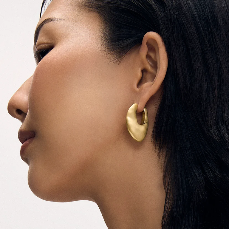 Dean Davidson Earrings - Serra Hinged Hoops - Image 2