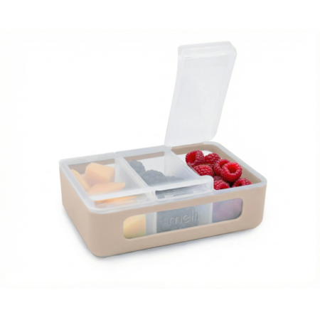 Melii Snackle Box 3 Compartments - Oat Milk