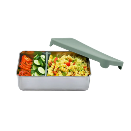 Melii Stainless Steel Bento Box - Sage